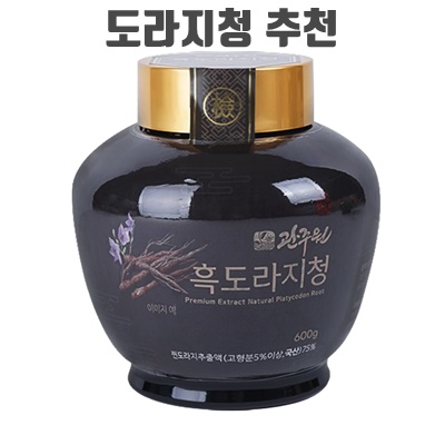 1.관주원 흑도라지청 600g 대용량 도라지청, 600g, 1개_이미지(imge)입니다.